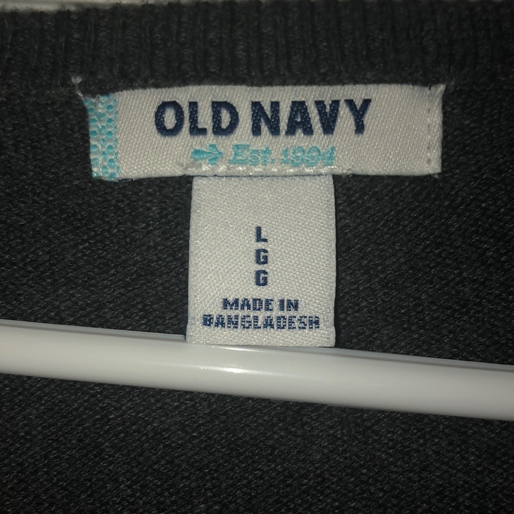 Gray button down sweater - Picture 2 of 4